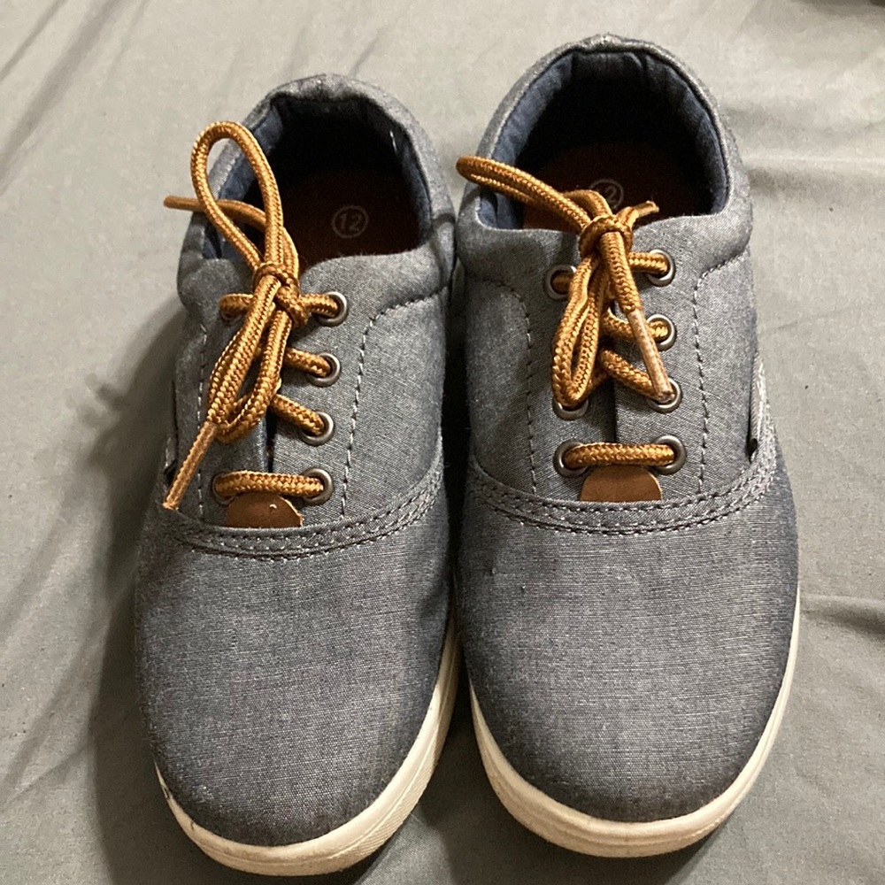 American Eagle Youth Kids Size 12 Shoes Blue Low Top Sneaker